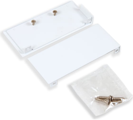 Изображение товара Держатель передней стенки BOYARD СТАРТ высокого внутреннего с прямыми боковинами SBH63/W, белые 100076