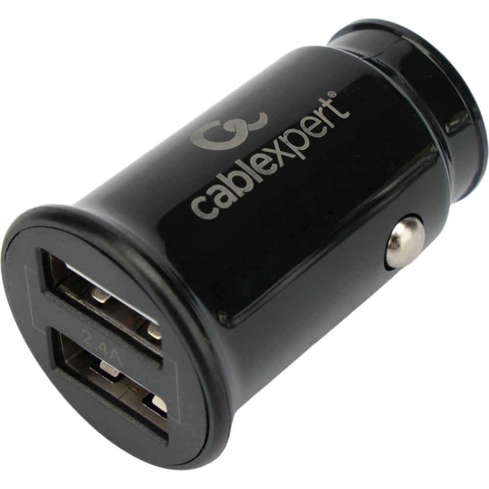 Изображение товара Автомобильное зарядное устройство Cablexpert 12Вт с 2 USB-портами