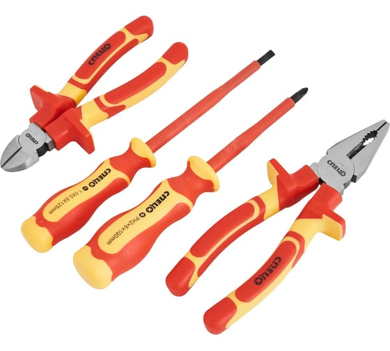 Изображение товара Набор диэлектрических инструментов Спец 4 предмета 3617