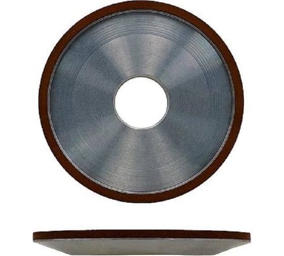 Изображение товара Алмазная чашка для заточки 125x32 мм, зерно 125/100, плоская с кромкой (форма 12А2-20°) TORGWIN T349721