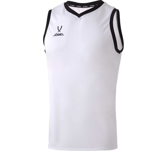 Изображение товара Баскетбольная майка Jögel Camp Basic JC2TA0121.00-K, белый УТ-00020139