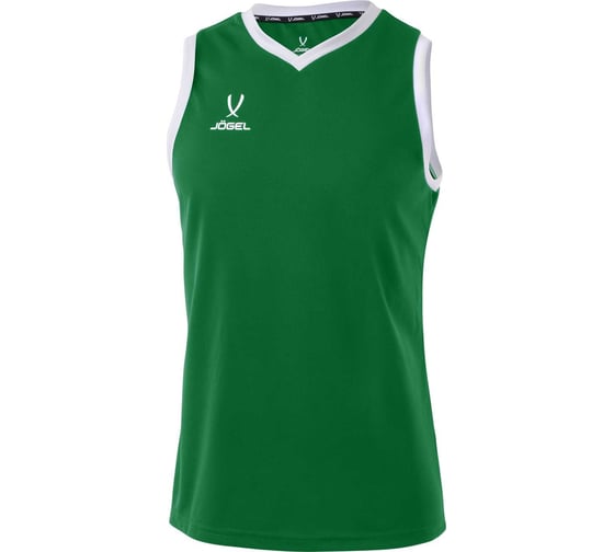 Изображение товара Баскетбольная майка Jögel Camp Basic JC2TA0121.73, зеленый УТ-00020126