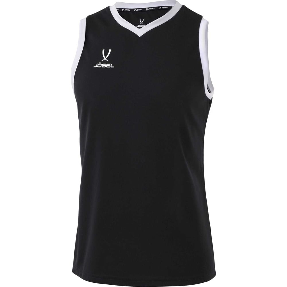 Изображение товара Баскетбольная майка Jögel Camp Basic JC2TA0121.99-K черная унисекс спортивная майка