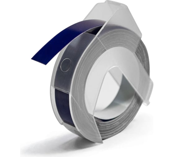 Изображение товара Лента Vell 5238-d06 9 мм, 3 м, темно-синяя, для Alpha и Dymo Omega 1350544