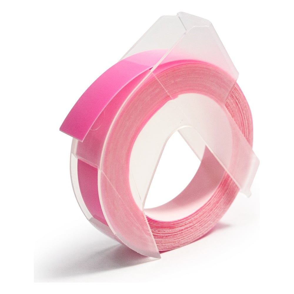 Изображение товара Лента Vell 5238-f03 9 мм, 3 м, ярко-розовая, для Alpha и Dymo Omega 1350553