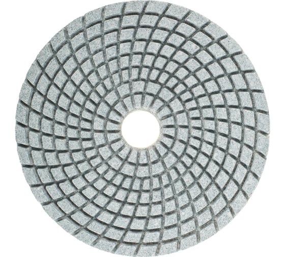 Изображение товара Алмазный гибкий шлифовальный круг RAGE By VIRA Р100 125 мм черепашка для керамогранита АГШК мокрое шлифование 558113