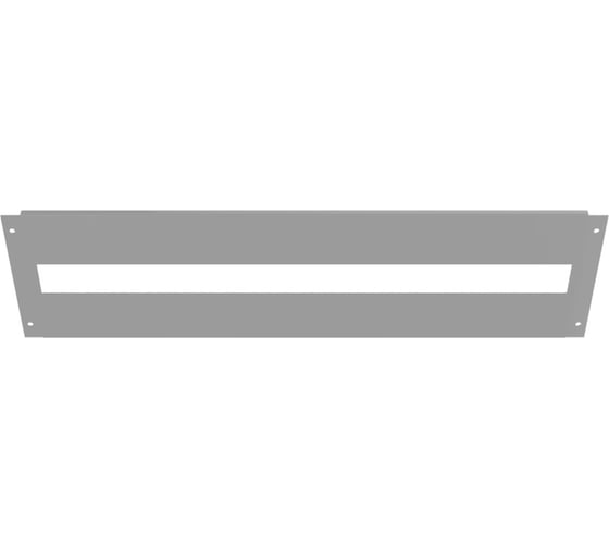 Изображение товара Пластрон EKF FORT высотой 150мм, под 1 уровень модульного автоматического выключателя, для шкафа шириной 600мм, 2 штуки, PROxima FMP1560