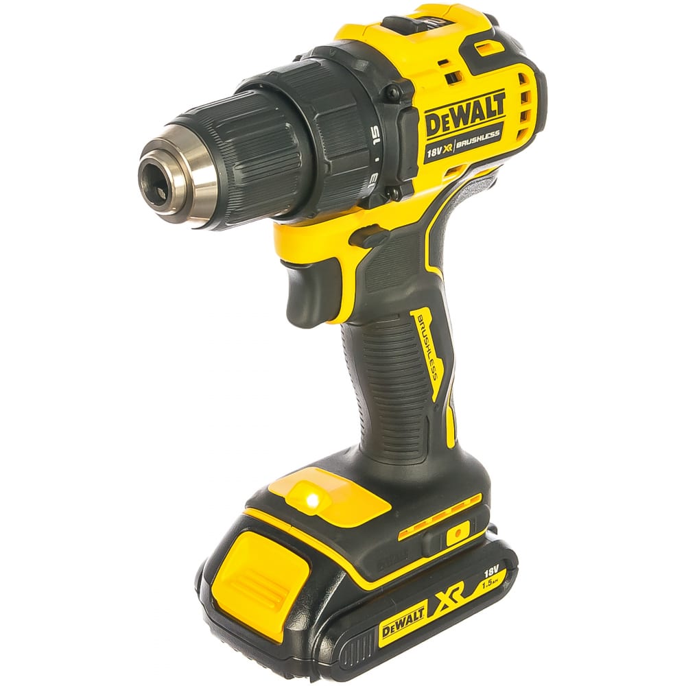 фото Компактная дрель-шуруповерт dewalt 18в dcd708s2t