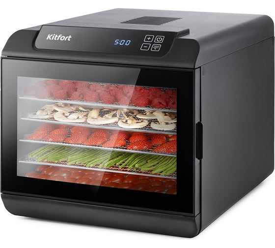 Изображение товара Сушилка для овощей и фруктов KITFORT КТ-1904