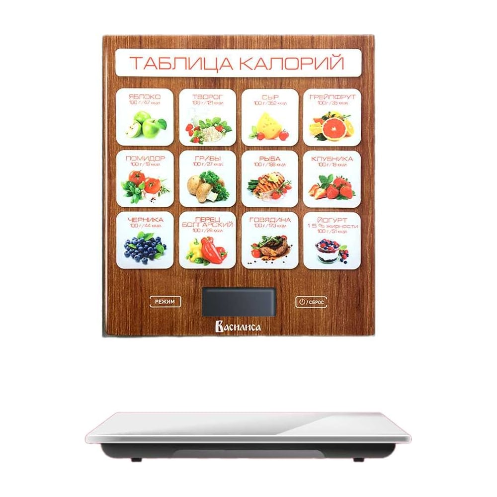 Изображение товара Настольные электронные весы ВАСИЛИСА ВА-003, 5 кг с сенсорным управлением
