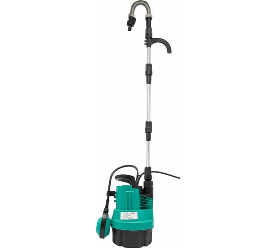 Изображение товара Дренажный насос для полива Qubik WPQ 350 Н-11 м, Q-91 л/мин, 350 Вт 03691