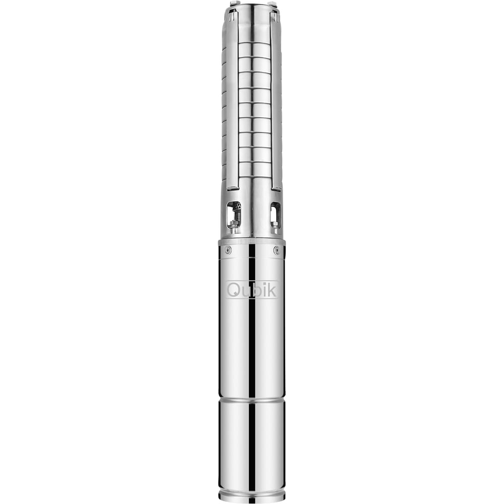 Изображение товара Погружной скважинный насос Qubik WPQ-SS-37 110 мм 37 м 4 куб м 370 Вт