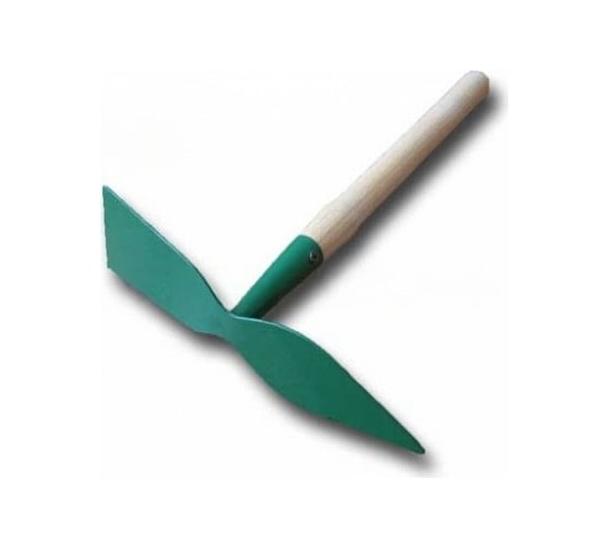 Изображение товара Мотыжка ООО ПК Тандем-АГРО МК 2-1 тяпка и лепесток, черенок высшего сорта 300 мм 4670016430724