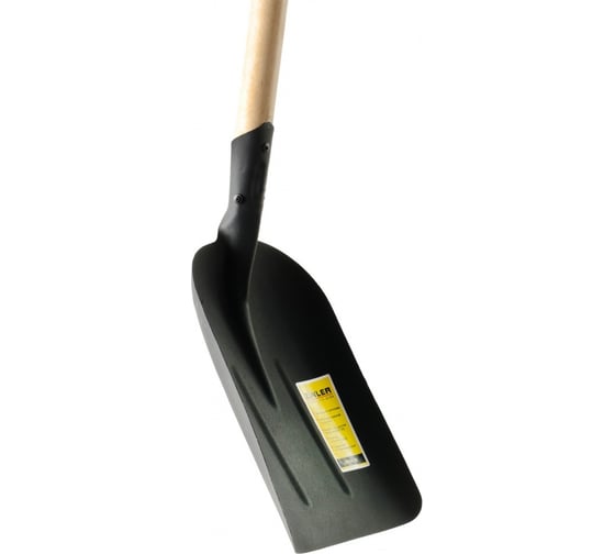 Изображение товара Большая совковая лопата ZINLER с деревянным черенком, 1400 мм Z1.5H6 ЛБСЧ6