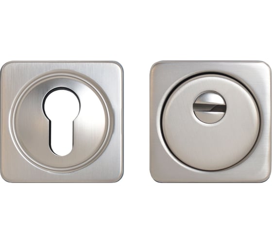 Изображение товара Броненакладка для ц/м БУЛАТ БНД 05.08 АТЛАС матовый никель 14988