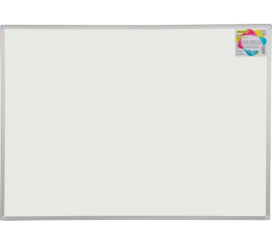 Изображение товара Магнитно-маркерная доска SILWERHOF белый, 90x120 см, алюминиевая рама, лоток для аксессуаров 1657942