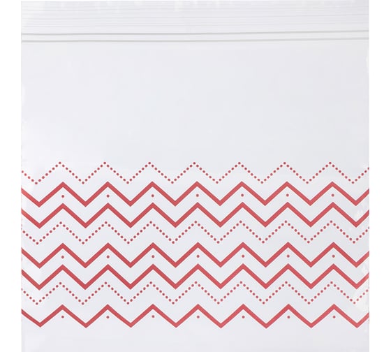 Изображение товара Пакет с двойным зип-локом Рыжий кот 20.5x20.5 см, 25 шт. 105528