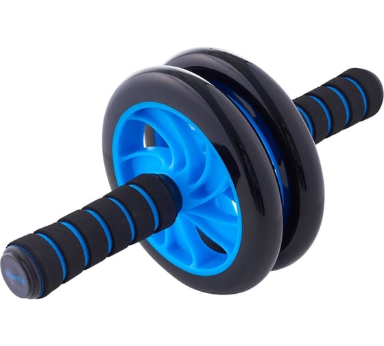 Изображение товара Ролик для пресса двойной Starfit RL-102 черный/синий УТ-00019233