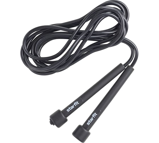 Изображение товара Скакалка Starfit RP-101 черный, 3м ЦБ-00001523