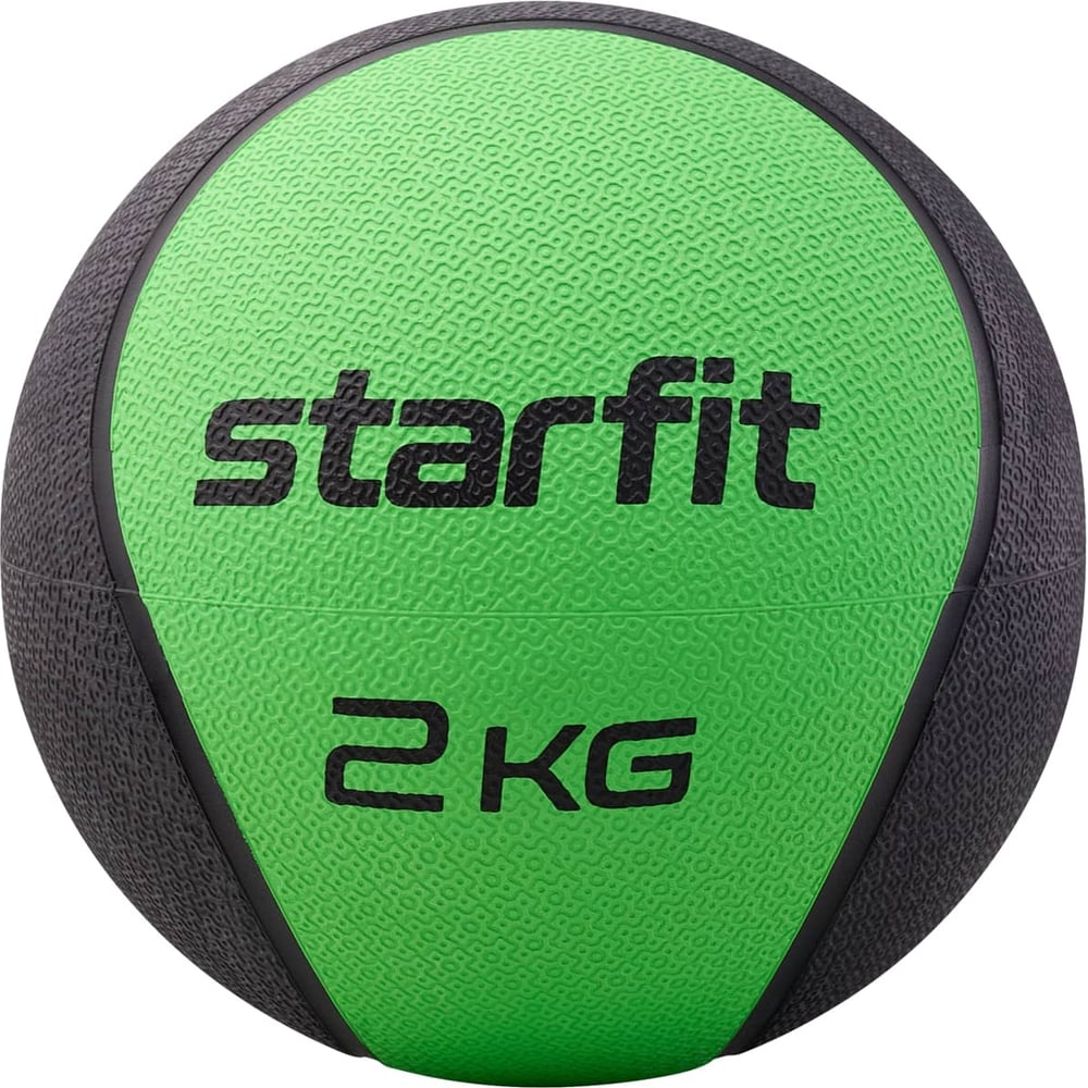 Изображение товара Медбол высокой плотности Starfit GB-702 2 кг, зеленый УТ-00018935