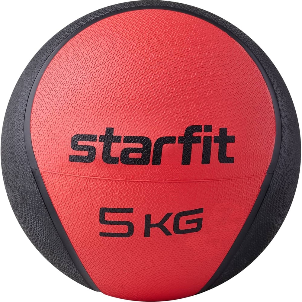 Изображение товара Медбол Starfit GB-702 5 кг красный для тренировки