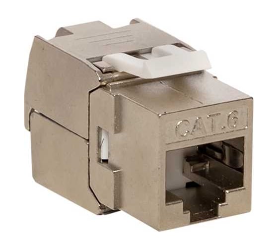 Изображение товара Модуль Keystone EKF TERACOM CS Cat.6 экранированный STP 110 IDC 180 градусов самозажимной (Toolless) TRCS-KSTN-T180D-6STP