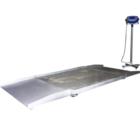 Изображение товара Низкопрофильные весы с пандусами Элефант 2000 кг, 750х1000 мм 4687204064692