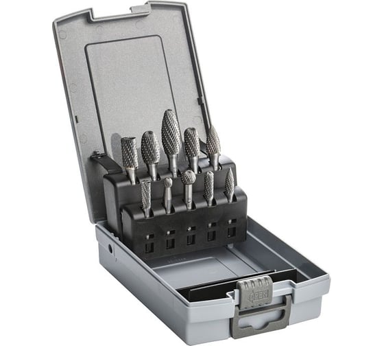 Изображение товара Набор бор-фрез твердосплавных MX 6-12 мм, 10 шт MTE 2616100