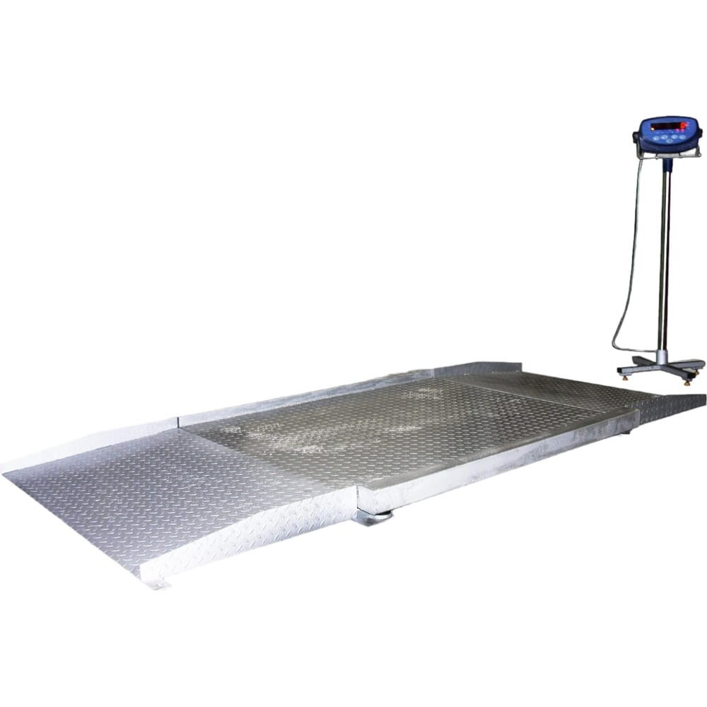 Изображение товара Низкопрофильные промышленные электросумные весы Элефант 600 кг 1500х1500 мм