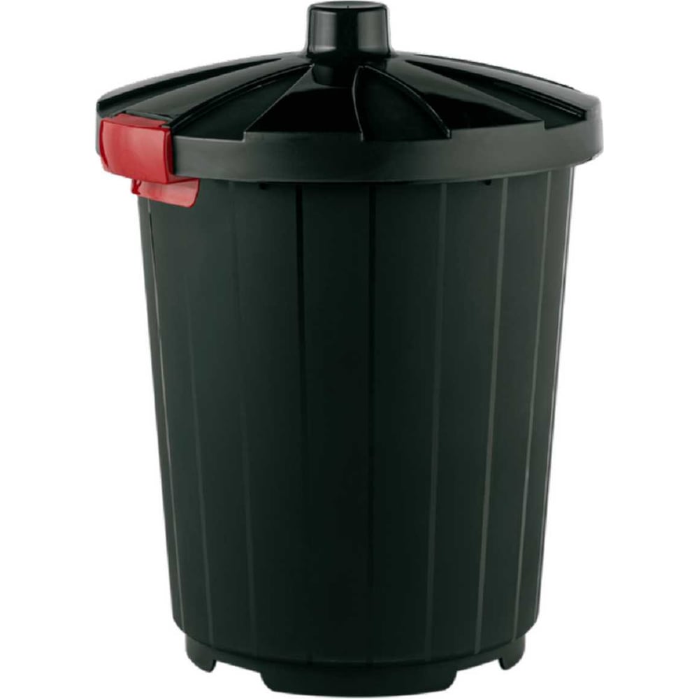 Бак Еврогрядка с крышкой клавиша 105 л (темно-зеленый) Box-105-darkgreen