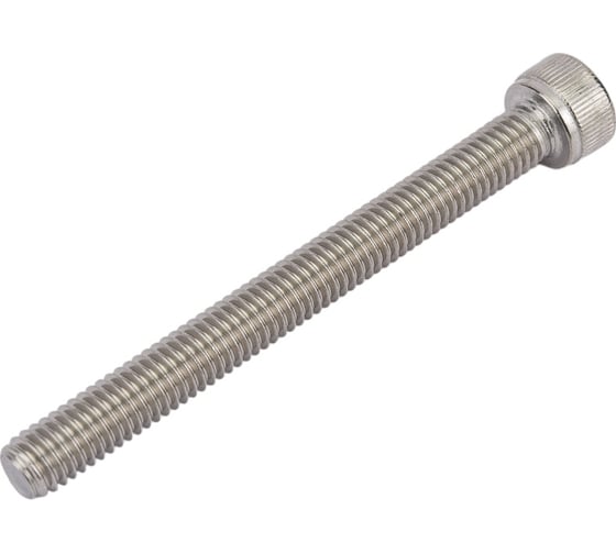 Изображение товара Винт Insparion DIN 912 цилиндрическая головка, внутренний шестигранник, м6x60, нержавеющая сталь А2, 4 шт. С1-00001044