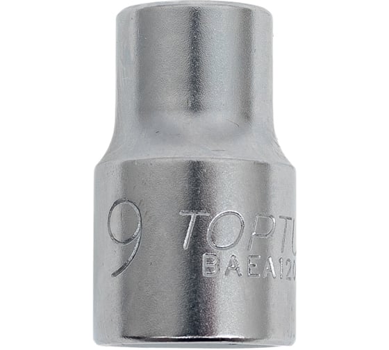 Изображение товара Головка торцевая 6-гранная 9 мм, 3/8"DR TOPTUL BAEA1209