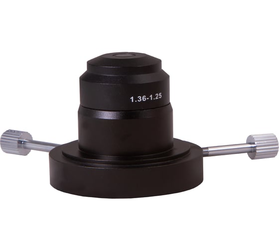 Изображение товара Конденсор темного поля Levenhuk масляный, NA 1.36-1.25, для микроскопов MED 10/20/25 81048