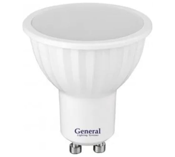 Изображение товара Светодиодная лампа General Lighting Systems GLDEN-MR16-B-12-230-GU10-4000 661464