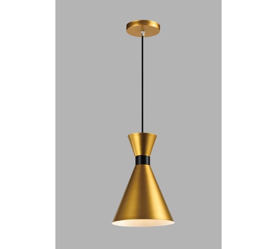 Изображение товара Подвесной светильник Moderli pesaro золотой, черный алюминий, металл V10445-1P