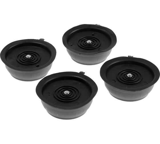 Изображение товара Демпферы для стиральной машины и мебели ТУНДРА d=40 мм, цвет серый, набор 4 шт. 9579613