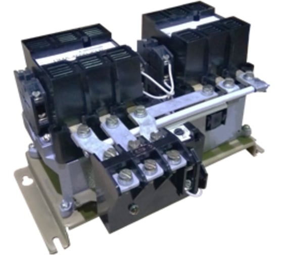 Изображение товара Электромагнитный пускатель Электротехник Пма-4600 ухл4 в, 380в, 4з и 4р, 63а, реверсивный, с реле ртт-221п 53,5-63,0а, ip00/ ET002226