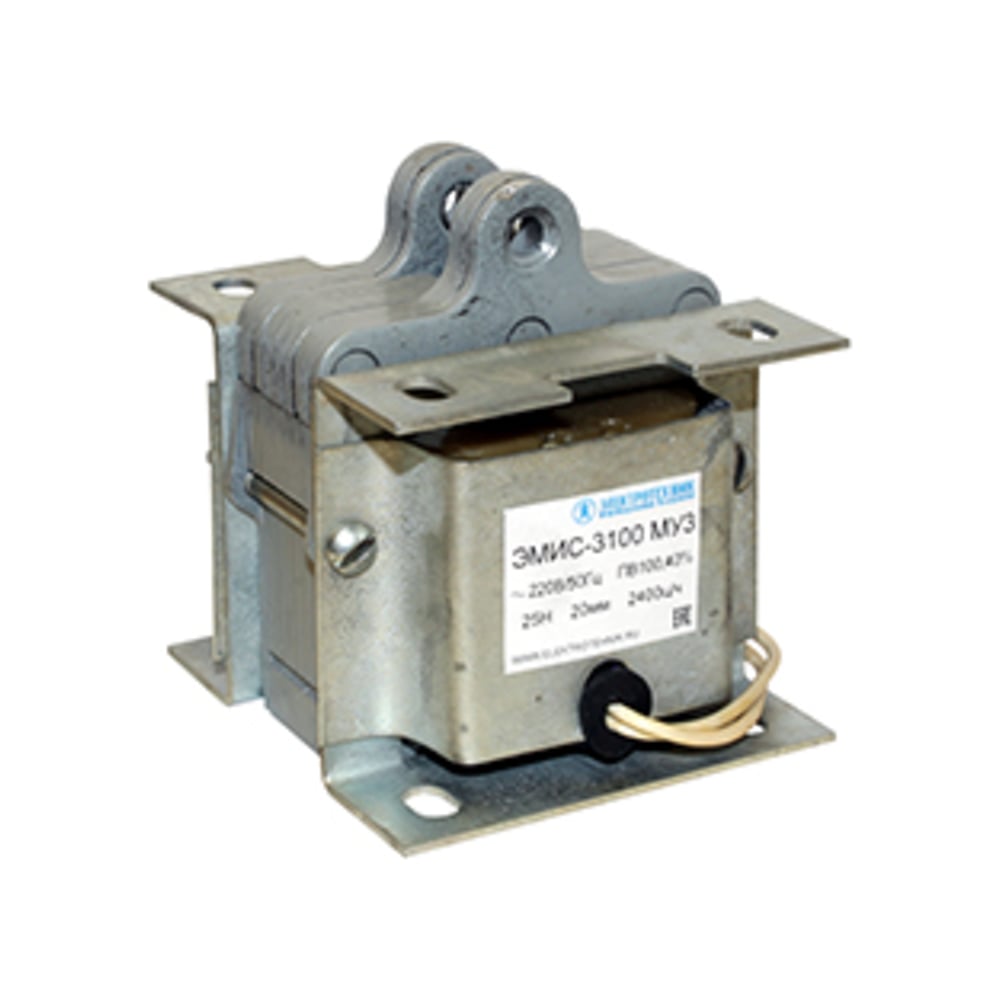 Изображение товара Электромагнит Электротехник Эмис-3100 му3 380В тянущее исполнение IP20