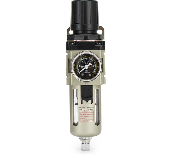 Изображение товара Фильтр воздушный влагоотделитель с регулятором давления и манометром SAW4000 1/2" ARMA