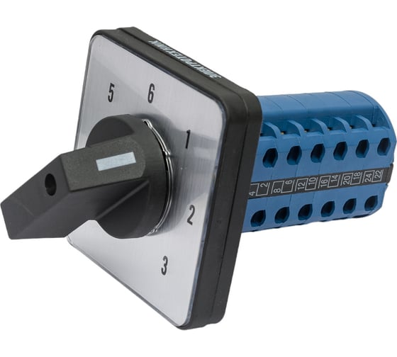 Изображение товара Кулачковый переключатель Электротехник Пк 16-12x6006у3, 55x55 ET512586