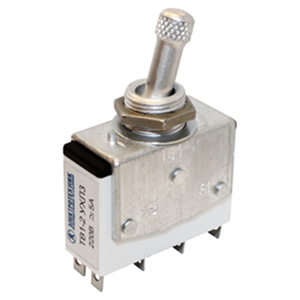 Изображение товара Тумблер Электротехник Тв1-2 ухл3 220В 5А IP40 пластиковый серый