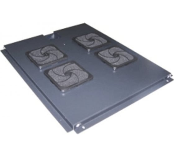 Изображение товара Блок 2-х вентиляторов в крышу шкафа TWT Business глубиной 1000 мм (с подшипниками) TWT-CBB-FANB2-10