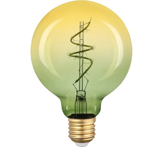 Изображение товара Светодиодная лампа General Lighting Systems Филамент прозрачный E27 8Вт 400Лм 2700К Теплый белый Шар GLDEN-G95S-MC-8-230-E27-G-2700 661408