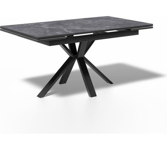 Изображение товара Стол KENNER ML1400 черный/керамика мрамор черный 324788