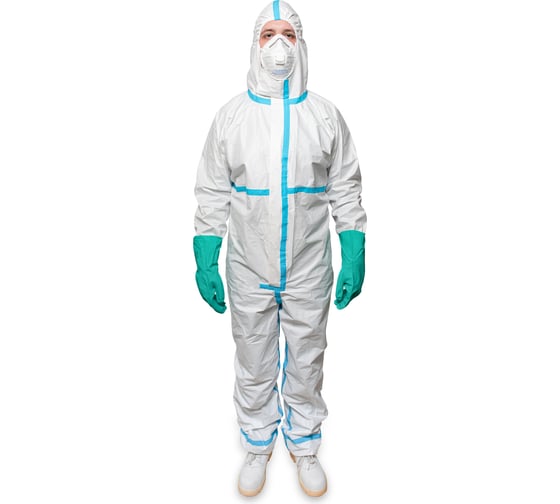 Изображение товара Комбинезон химзащиты с проклейкой швов Фабрика Вега Спец vega ultra размер 56-58 1671243