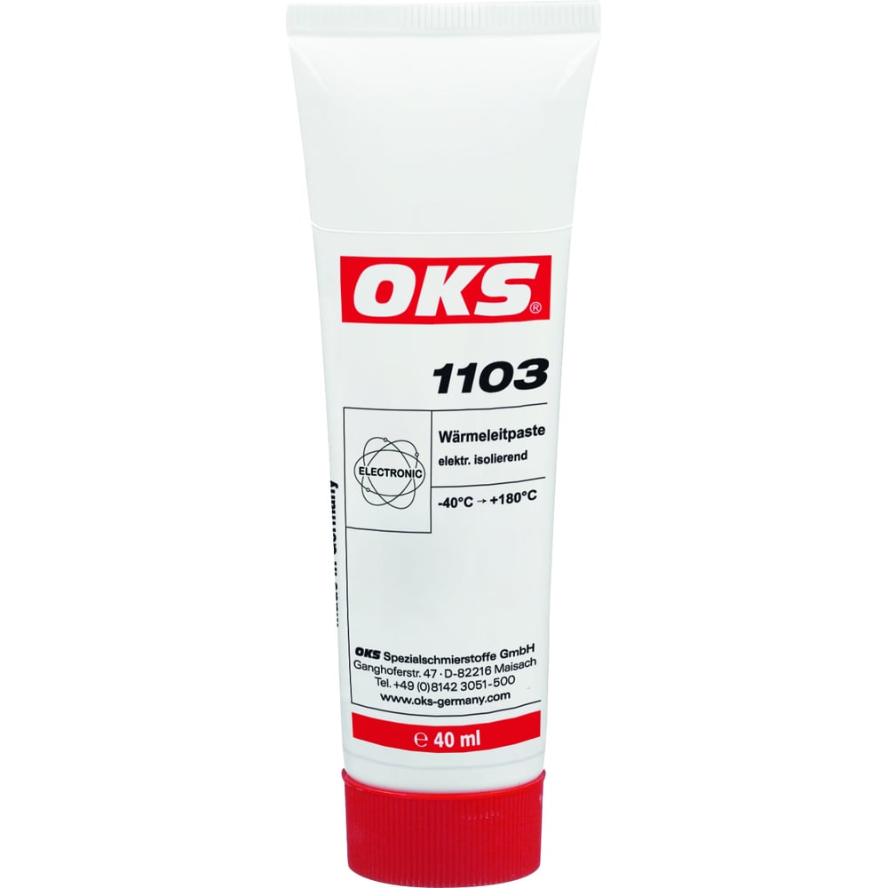 Изображение товара Теплопроводная паста OKS 1103 40 мл для электронных устройств