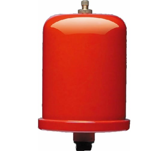 Изображение товара Мембранный расширительный бак для отопления Qubik 8 л., d 20 вертикальный, красный 02028