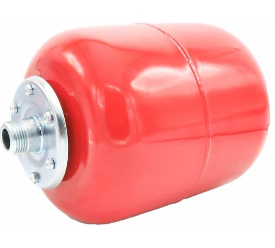 Изображение товара Мембранный расширительный бак для отопления Qubik 24 л., d 25 вертикальный, красный 04428