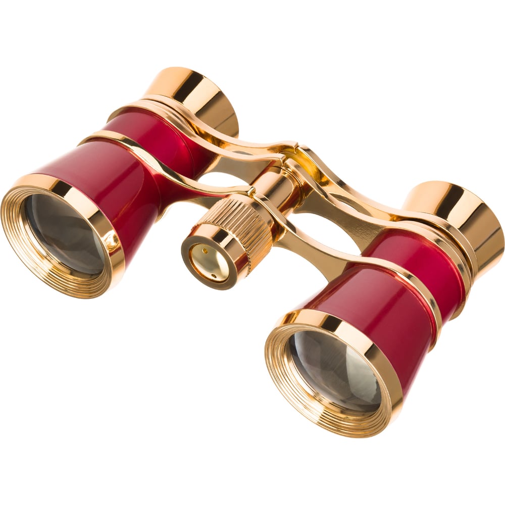 Изображение товара Театральный бинокль Levenhuk Broadway 325B красный компактный с полным покрытием