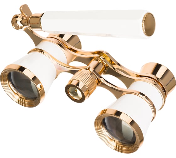 Изображение товара Театральный бинокль-лорнет Levenhuk Broadway 325E, белый 81861